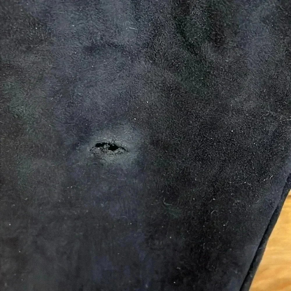 Womens Sanctuary black velvet‎ leggings Md Polyester Spandex Casual streetwear